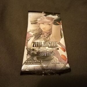 Final Fantasy Hidden Trials English Booster Pack Factory Sealed